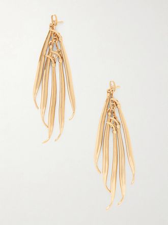 Jacquemus Orecchini In Metallo Dorato Les Boucles Haricots - Oro