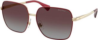 Ralph Lauren RA4142 936662 Womens Sunglasses Burgundy Size 59