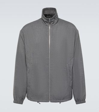 Prada Virgin wool blouson jacket