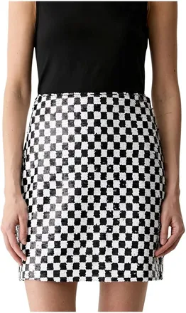 Karl Lagerfeld Dames, Rokken, Veelkleurig, Maat: S Poliester