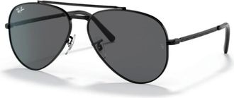 Ray-Ban Sunglasses, unisex, Black, Size: 58 MM Modern Aviator Sunglasses