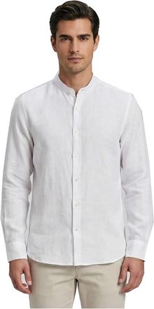 North Sails Overhemden, Heren, Wit, 2Xl, Linnen, Linnen Shirt