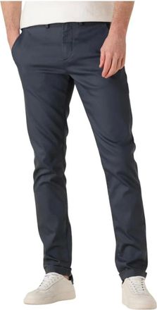 Cast Iron Heren, Broeken, Blauw, Maat: W31 L34 Katoen