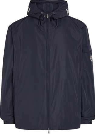 Moncler Sassiere Hooded Shell Jacket - Navy - 6 (UK46 / Xxxl)