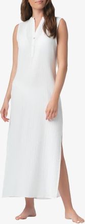 Helen Jon Island Midi Tunic in White at Nordstrom, Size X-Large