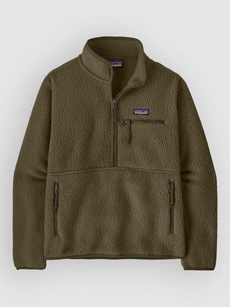 Patagonia Retro Pile Marsupial Half-Zip Fleece Pullover gr&uuml;n