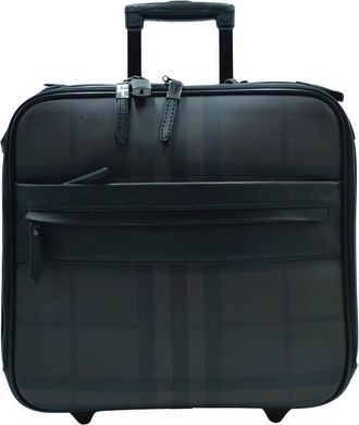 Burberry Mini Trolley - unisex - Handbagage koffer - Blauw - ONE Size - Koffers