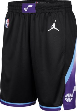 Nike Mens Utah Jazz 2024/25 Statement Edition Jordan Dri-FIT NBA Swingman Shorts in Black | HQ6985-010