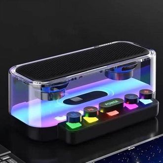 OEM Altavoz Bluetooth Luz Rgb, Resistente Ipx5 + Botones Mec&aacute;nicos, Altavoz Est&eacute;reo / Altavoz Port&aacute;til / Audio M&oacute;vil, Port&aacute;tiles Ambientes Festivos