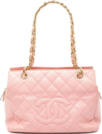 Chanel 2004-2005 Petite Caviar Timeless tote bag - women - Caviar Leather - One Size - Pink