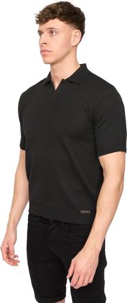 Duck and Cover Heren Morwin Poloshirt (Zwart)