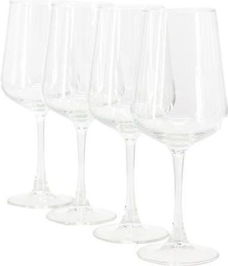 Gibson Home Belinni 4 Piece 15.4 Ounce Classic Wine Glass Set in Clear at Nordstrom