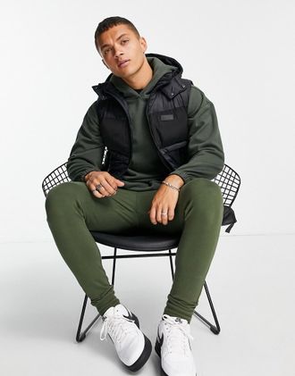 River Island Gilet nero