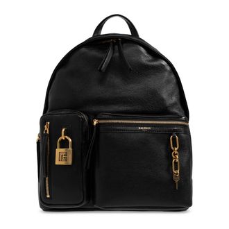 Balmain Pulse Backpack - male - Balmain - Backpacks - Black - ONE SIZE - Bags