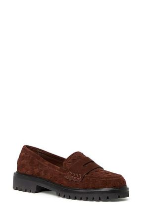 Loeffler Randall Rina Penny Loafer in Espresso at Nordstrom, Size 10.5