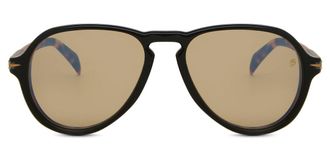 David Beckham DB 7079/S WR7/Z0 Mens Sunglasses Black Size 55