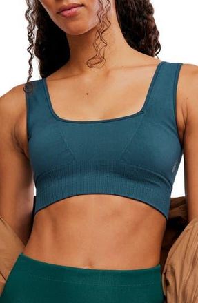 Free People FP Movement Karma Square Neck Sports Bra in Evergreen at Nordstrom Rack, Size X-Small/small