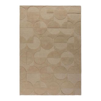 Flair Rugs Alfombra de lana beige 200x290cm