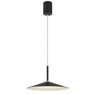 Netlighting Lampone Dome Pendant Ceiling Light Matt Black LED 4000K
