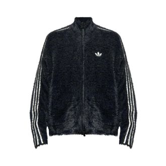 adidas Hoodies & sweatvesten, Heren, Zwart, S, Zip-Through Sweatshirt