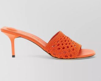 Jacquemus braided raffia sandals