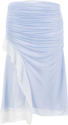 CHRISTOPHER ESBER Disender Duo midi skirt - women - Viscose/Polyester - 10 - Blue