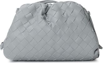 Tiffany & Fred Woven Leather Pouch Shoulder Bag