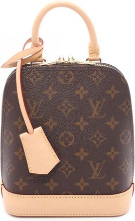 Louis Vuitton Brown Monogram Coated Canvas Backpack (Pre-Owned)