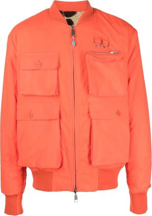 4sdesigns Bomber utility con tasche - Arancione