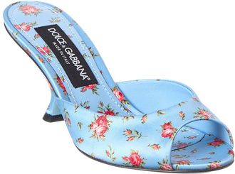 Dolce & Gabbana Keira Satin Sandal