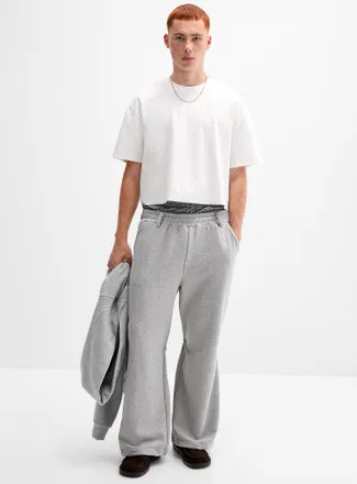 Djab Mens Boxer waist sweatpant Relaxed fit with wide leg Imported from Seoul