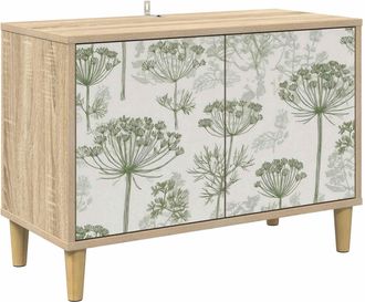 vidaXL Mueble De Tv Gotha 69 X 33 X 50 Cm Sonoma Madera De Ingenier&iacute;a Vidaxl