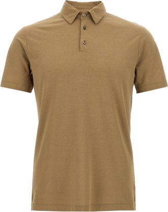 Zanone ice Cotton Polo Shirt