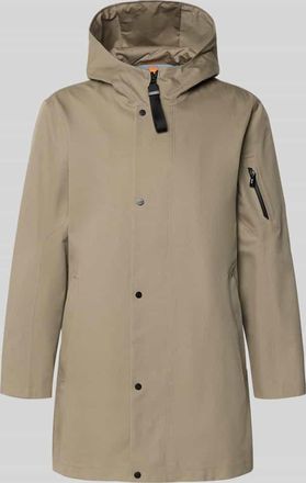 G-Lab Regular Fit Jacke mit Kapuze Modell Spirit in Sand, Gr&ouml;&szlig;e XXL