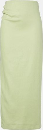 Sir. Linen maxi skirt