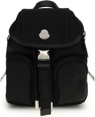 Moncler Mini Trick Rugzak - Dames - Rugzakken - Zwart - ONE Size - Leer - Tassen