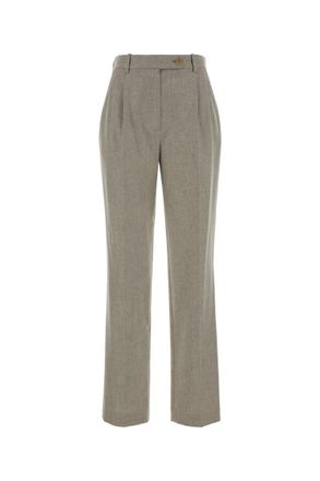 The Row Light Pebble Tailored Pant