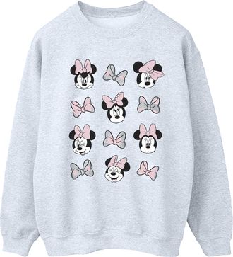 Disney Dames/Dames Minnie Mouse Multiple Sweatshirt (Sportgrijs)