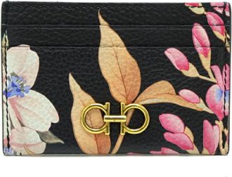 Ferragamo Leather Card Case (Pre-Owned)