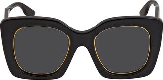 Gucci Grey Butterfly Ladies Sunglasses GG1151S 001 51