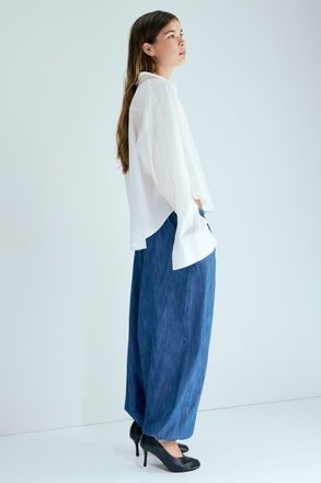H&M Loose-fit Shirt in White at Nordstrom, Size Xx-Large