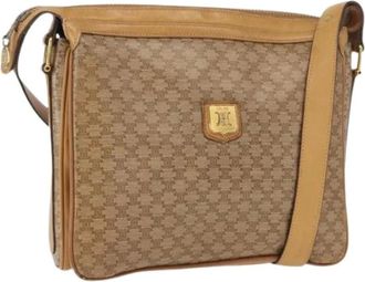 Celine Pre-owned Cross Body Bags, female, Beige, Size: ONE SIZE Pre-owned Plastic Cross Body Bag