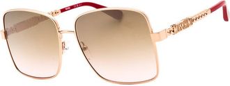 Moschino Womens Mos144/G/S 59Mm Sunglasses