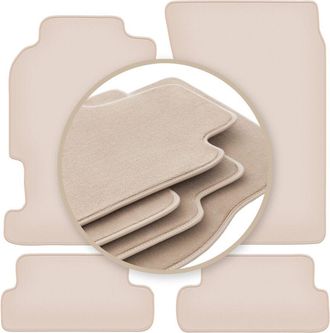 OEM Alfombrillas Beige Premium Para Honda Prelude V Coup&eacute; 1996-2001