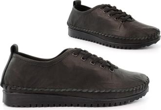 Generic Womens Leather Shoes Womens Lace Up Fastening Shoes Size 6 Casual Shoe Size 8 Ladies Lace Up Shoe Comfort Real Leather Upper Rubber Sole Casual Lightw