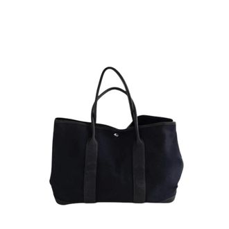 Herm&egrave;s Borsa Tote Cabas Pre-owned - - Pre-owned - Donna - Blu - ONE SIZE