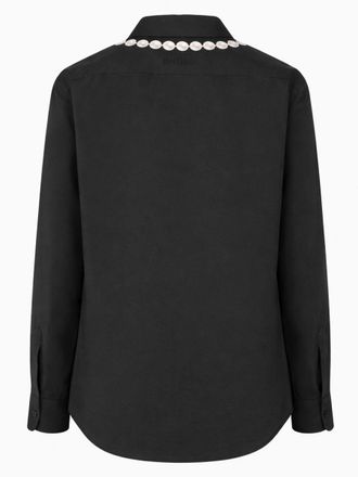 Moschino Printed Cotton Shirt - Black