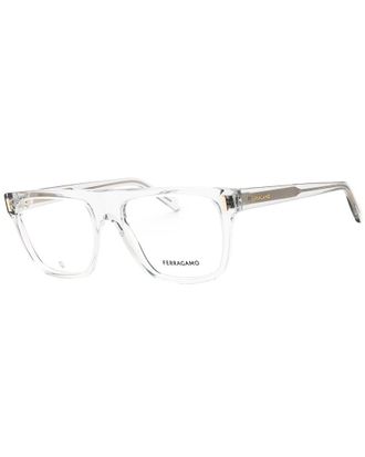 Ferragamo Mens 55Mm Optical Frames