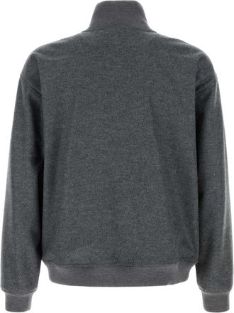 Jil Sander Mens Grey Wool Jacket 032 Exterior: Giacche E Gilet