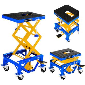MSW Bike Accessories Plataforma Elevadora M&oacute;vil Para Motos Con Ruedas De Hasta 135 Kg Msw Mhb-135-pro